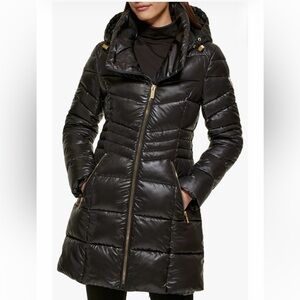 GUESS Women's Black Puffer Jacket